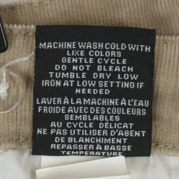 Hudson Jeans Girls Size 10 Tan Corduroy Adjustable Waist Skinny Jeans - Picture 11 of 11